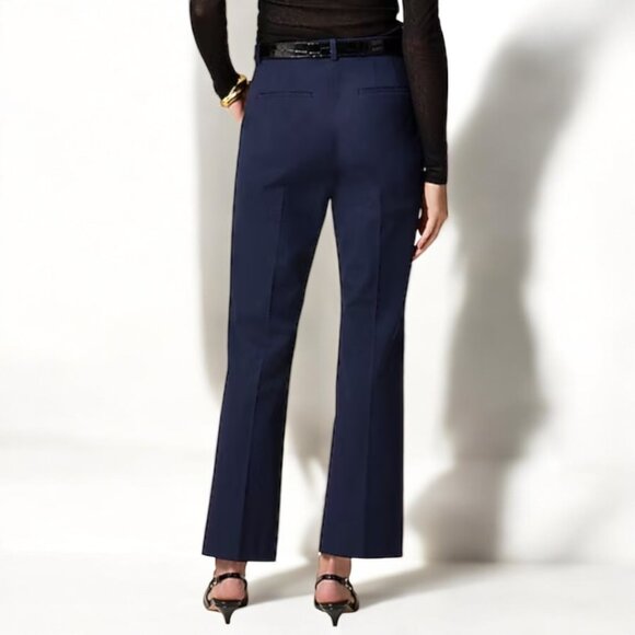 J. Crew Kaya pant in bi-stretch cotton blend Size 0 - Picture 2 of 13